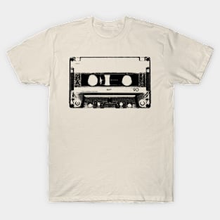 cassette, cassette tape shirt, cassette tape, mix tape, 80s cassette tapes, cassette tape vintage, retro cassette tape T-Shirt